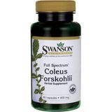 Swanson - Volledig Spectrum Coleus Forskohlii - 400 mg - 60 Capsules