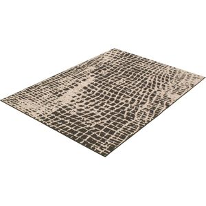 Sisal tapijt Safari Zwart/Zilver - 170 x 120 cm