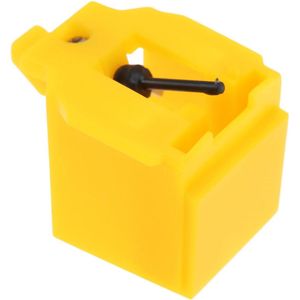 Platenspeler-stylus compatibel met Kenwood P24 P25 P26 P38 P58 N74 N76 N77 N78KD29R geel