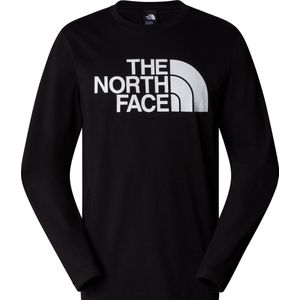 The North Face - Half Dome Photo-T-shirt met lange mouwen voor heren - Zwart - XXL