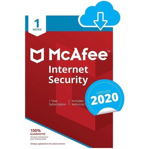McAfee Internet Security 1DEV SUB1:1 NL_FR