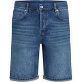 KARL LAGERFELD - Jeans - Blauw gemêleerd - 5-pocket-style - Regular Pasvorm