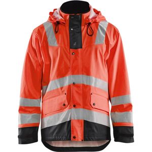 Blaklader Regenjas High Vis LEVEL 2 4302-2003 - High Vis Rood/Zwart - XL