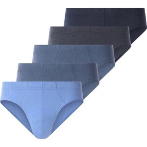 Jan Vanderstorm - ERBLIN - Slips - Set van 5 - Katoenen Jersey - Modieuze Kleuren