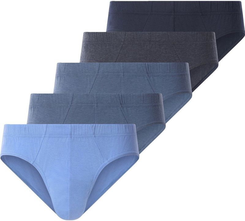 Jan Vanderstorm - ERBLIN - Slips - Set van 5 - Katoenen Jersey - Modieuze Kleuren