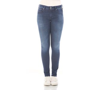 Replay Dames Jeans Broeken New Luz skinny Fit Blauw 30W / 30L Volwassenen