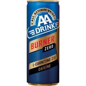 AA Drink | Burner | Zero | Blik | 12 x 25 cl