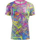 Otso Psychedelic T-shirt Met Korte Mouwen Veelkleurig S Man