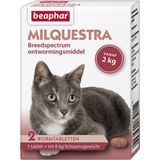 Beaphar Milquestra - Kat 2 Tot 12 kg - 2 tabletten