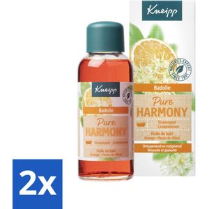 Kneipp - Badolie - Oranje lindebloesem - 100 ml - Voordeelverpakking - 2 stuks