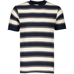 Dstrezzed - Mason T-shirt Streep Multicolour - Heren - Maat S - Regular-fit