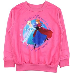 Disney Frozen Sweater - Roze - Sisters Forever - Maat 128 (tot 8 jaar)