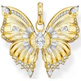 Thomas Sabo - PE984-414-14 - Hanger - Vlinder - Gerecycled Zilver - Geel Goud Verguld