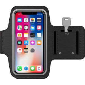 MMOBIEL Sport Hardloop Armband voor iPhone 13 Pro / 13 Pro Max / iPhone 12 Pro/ 12 Pro Max/ 11 Pro/ 11 Pro Max - Zwart