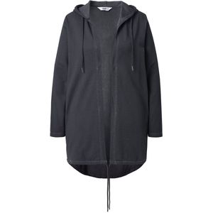 Angel of Style Angel of Style - Dames - Sweatvest open model capuchon - Zwart - Maat 42