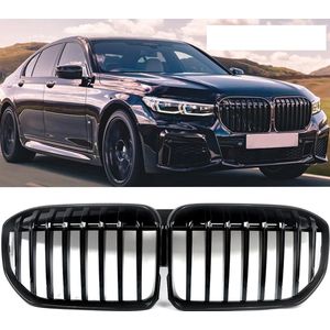 Sport Grill Nieren Passend Voor Bmw 7 Serie G11 G12 LCI FACELIFT Vanaf 2019 Glans Zwart M Look Styling Enkele Spijl
