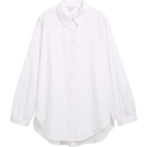 Tom Tailor - Losvallende Overhemdblouse - Blauw