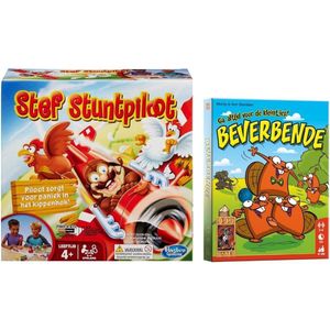 Spellenbundel - 2 Stuks - Stef Stuntpiloot & Party & Beverbende