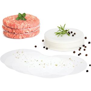 GOURMEO Burger Schijven, 500 Stuks (500, 14x14 cm)