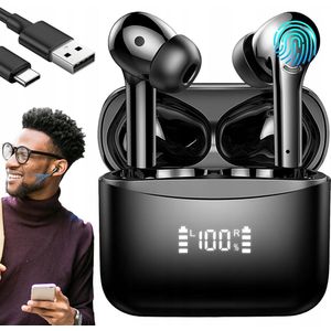 AI Vertaling Oordopjes - Smart Translation Earbuds - Real-time Tolken - 143 Talen - 42 Uur Batterij - Noise Cancelling - IP7 Waterdicht - Voor Zakelijk en Reizen