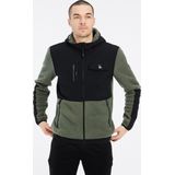 Protest - PRTGRID - Fleece Met Volledige Rits - Zwart