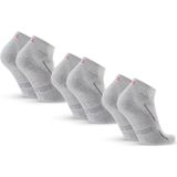 DANISH ENDURANCE - Dempende Sportsokken - Grijs - 3 pack