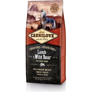 Carnilove Grain Free Lamb & Wild Boar Adult 12 kg - Hond