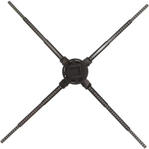 3D Hologram Fan WiFi-projector - Holografische Reclamemachine - 307x307in - 2000x928 Resolutie - LED-ventilator voor Reclameweergave - EU-stekker .