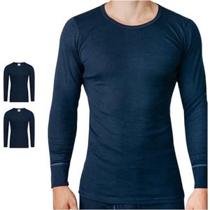 Heren Shirt met Lange Mouwen 2-Pack