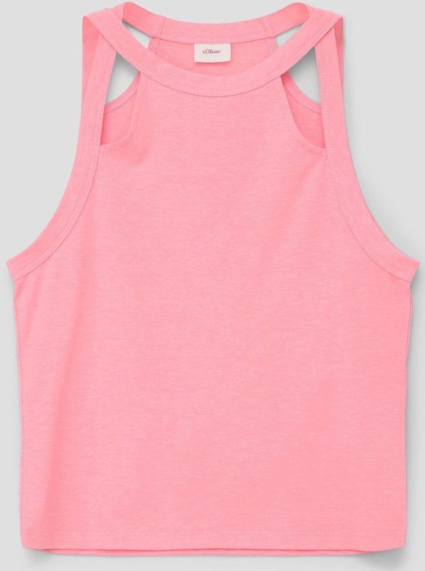 s.Oliver Junior Meisjestop met cut-outs, Roze 0069, S