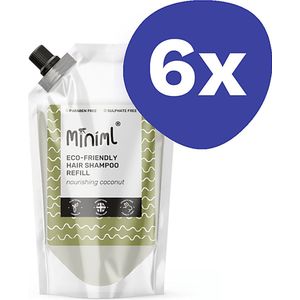 Miniml Shampoo Kokosnoot - 1L Refill (6x 1L)