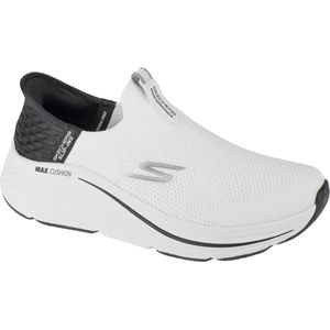 Skechers Slip-Ins Max Cushioning Elite 2.0 - Eternal 129611-WBK, Vrouwen, Wit, Hardloopschoenen,Sportschoenen, maat: 39