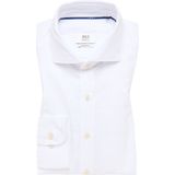 ETERNA modern fit overhemd - twill - wit - Strijkvriendelijk - Boordmaat: 39