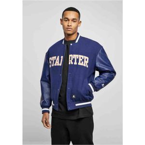 Starter Black Label - Team College jacket - L - Donkerblauw