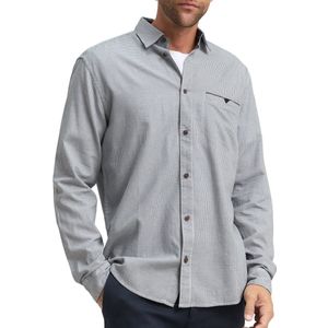 Tom Tailor - Casual Heren Shirt - 100% Katoen - Regular Fit - Minimal Dessin