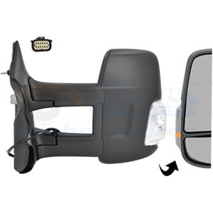 Hagus - Buitenspiegel - Zwart - Ford Hagus 1992823 - Voor Elektrische Spiegelverstelling
