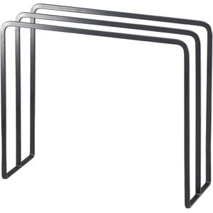 Yamazaki - 7146 TOWER - Keukendoeken Hanger - Zwart - Staal