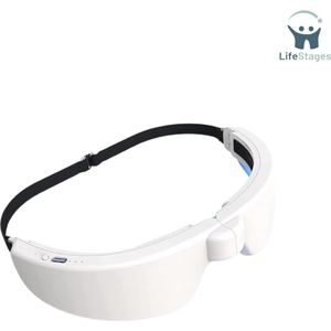 LifeStages - Daglichtbril - Lichttherapiebril - Circadiaans Ritme - Jetlag - Stemmingsverbetering - Wit