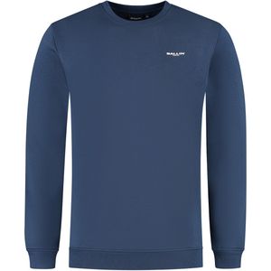 Ballin sweater met backprint blauw