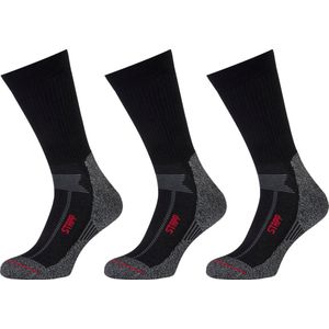 STAPP Wandelsokken Techno Boston All Season - 3 paar - Zwart