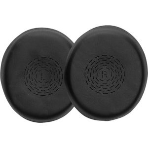 kwmobile 2x oorkussens geschikt voor Jabra Evolve 2 55 / Evlove 2 50 - Earpads voor koptelefoon in zwart
