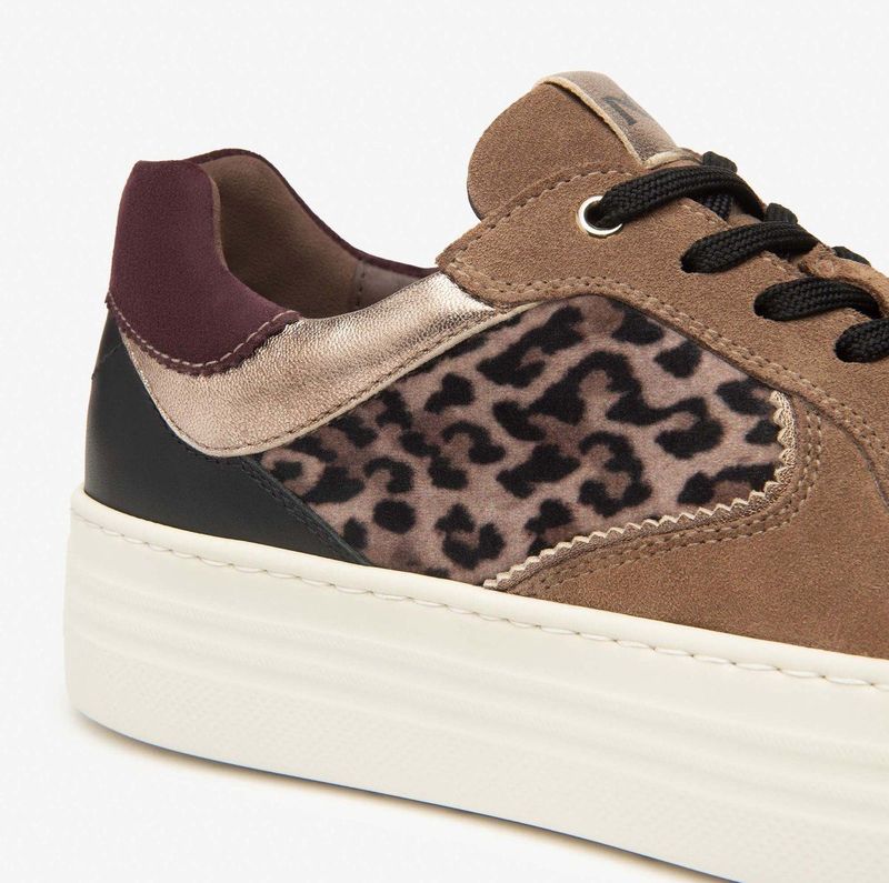 Nerogiardini Velour Sneaker Black Glove T.Pluvia Dis.1348 Be Lunare - Streetwear - Vrouwen