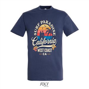T-Shirt 789-1 Los Angeles California - Navy, S