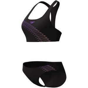 Speedo - Medley Logo - Bikini - Zwart - 2 Piece