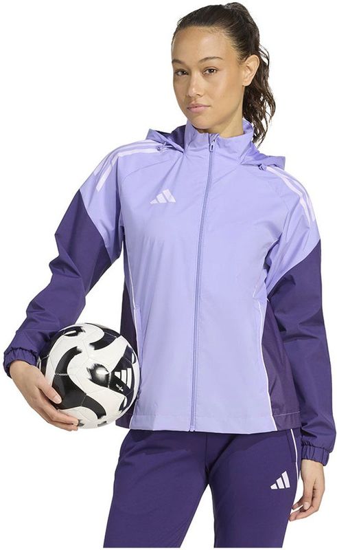 adidas - Tiro 25 Competition - All-weather Jas - Paars