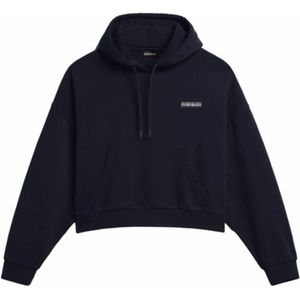 Trui Napapijri Women B-Morgex Hoody Blu Marine-M