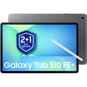 Samsung Galaxy Tab S10 FE Plus - 5G - 256GB - Gray + 1 jaar extra garantie