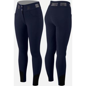 Animo Dames Nagazia Full Grip Rijbroek XS Navy
