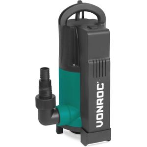 Dompelpomp 750W - 1400 l/h - Voor schoon en afvalwater - Max. hoogte 7,5 m - Geïntegreerde vlotter