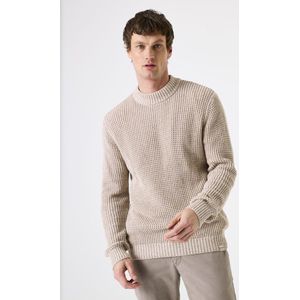 GARCIA - Effen Trui - Bruin - Lange Mouw